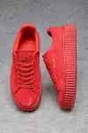 2016 puma chaussures sign x rihanna new all red